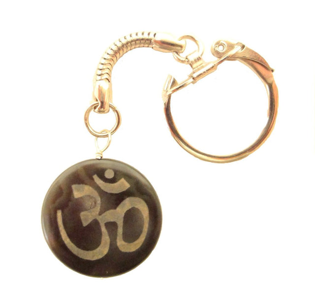 Tagua Om Keychain (6 colors)